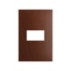 PLACA MADERA MERBAU 1 MODULO  SIMON | Simon 25 | CODIGO 25611-77