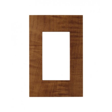 PLACA MADERA ROBLE 3 MODULO  SIMON | Simon 25 | CODIGO 25613-76