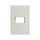 PLACA MARFIL DE 1 MODULO  SIMON | Simon 25 | CODIGO 25611-31