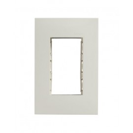 PLACA MARFIL DE 3 MODULOS SIMON | Simon 25 | CODIGO 25613-31