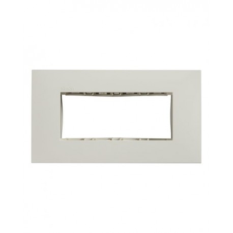 PLACA MARFIL DE 4 MODULOS  SIMON | Simon 25 | CODIGO 25614-31