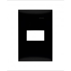 PLACA NEGRO EBANO DE 1 MODULO | Simon 25 | CODIGO 25611-69