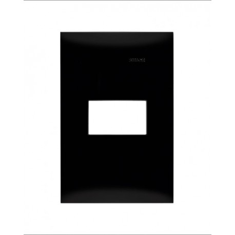 PLACA NEGRO EBANO DE 1 MODULO | Simon 25 | CODIGO 25611-69