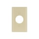 PLACA TERMO PLASTICA PARA RECEPTACULO SENCILLO MARFIL | ARROW HART