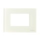 PLACA ZENIT 3 MODULOS CRISTAL BLANCO ZENIT