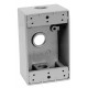 CAJA RECTANGULAR DE ALUMINO PARA USO INTEMPERIE DE 3/4″”””, MCA. CHD.