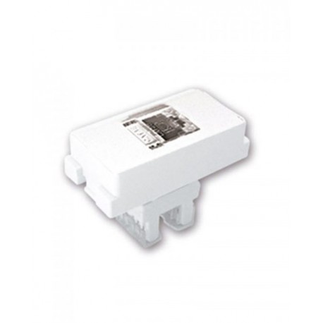 TOMA DE VOZ Y DATOS RJ45, CAT 6 BLANCO | ROYER 100