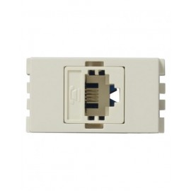 TOMA TELEFONICA DE 4 HILOS RJ-11 | Simon 25 | CODIGO 25480-31