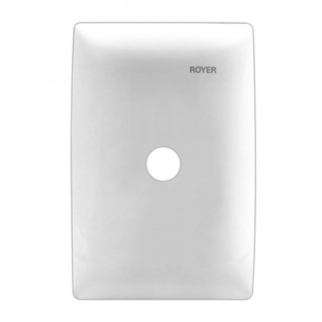 PLACA SALIDA DE CABLES BLANCO | ROYER 100