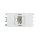 TOMA TELEFONO 4 HILOS RJ11 BLANCO S26 | Simon 26 | CODIGO 2600480-030
