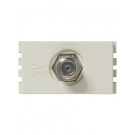 TOMA TV COAXIAL MARFIL | Simon 25 | CODIGO 25476-31