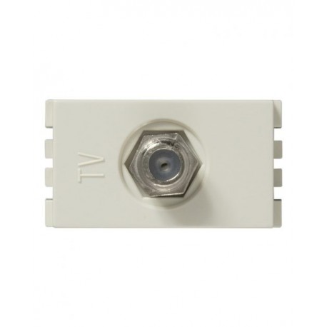 TOMA TV COAXIAL MARFIL | Simon 25 | CODIGO 25476-31