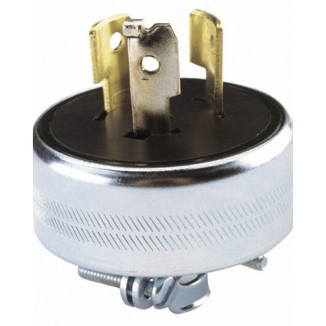 WD7311 | CLAVIJA DE BAQUELITA 3P. 3H. BLINDADA 20A.125/250V | ARROW HART