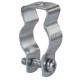 CLIP TIPO O 1 1/2 PARA CONDUIT EMT O IMC PARA VARILLA ROSCADA DE 1/4 Y 3/8 DE ACERO ELECTROGALVANIZA