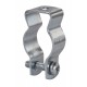 CLIP TIPO O 1 1/4 PARA CONDUIT EMT O IMC PARA VARILLA ROSCADA DE 1/4 Y 3/8 DE ACERO ELECTROGALVANIZA