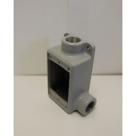 CONDULET SERIE RECTANGULAR TIPO  FSR  DE 19MM. ( 3/4 ), MCA. CHD.