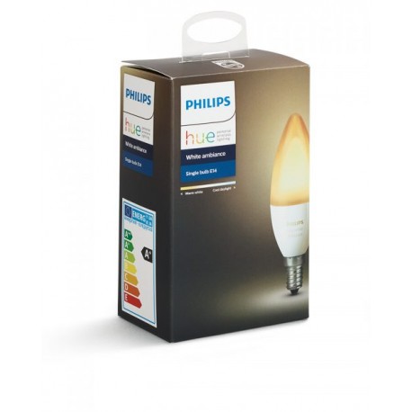 PHILIPS HUE VELA CALIDO A FRIO 6W B39 E12