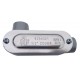 CONDULET SERIE 3 DE ALUMINIO LIBRE DE COBRE, FORMA LL-53 DE 1 1/2, CROUSE HINDS DOMEX