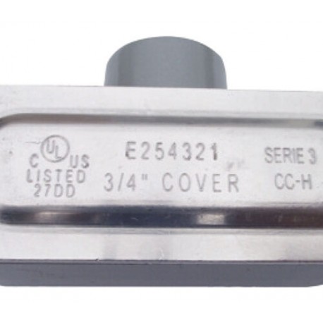 CONDULET SERIE 3 DE ALUMINIO LIBRE DE COBRE, FORMA T-63 DE 2″”””, CROUSE HINDS DOMEX