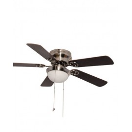 VENTILADOR DECORATIVO 42″, SATINADO, P/PLAFON, 5 ASPAS DE MADERA, COLOR CHOCOLATE/MAPLE | MASTERFAN