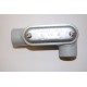 CONDULET SERIE 7 OVALADO LL CON TAPA DE 13MM. ( 1/2 ), CHD.