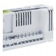 DISTRIBUIDOR AMPLIFICADO DE VIDEO 3 SALIDAS P/2 MONITORES FUENTE INTEGRADA INTEC